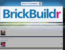 Tablet Screenshot of blog.brickbuildr.com